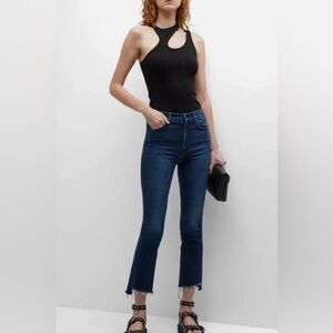 MOTHER The Insider Crop Step Fray Size 28